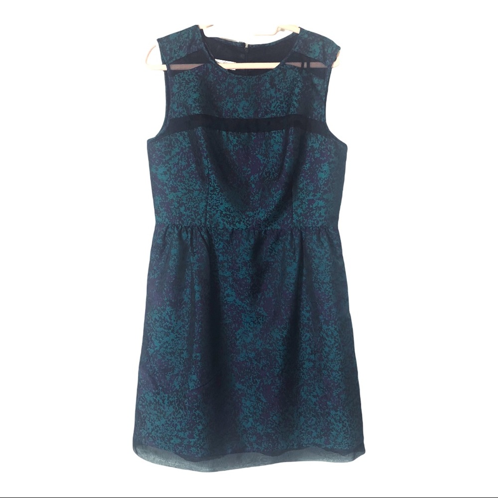 Ivy & Blu Maggies Boutique Vintage Fit & flare, size 14, 100% silk, EUC